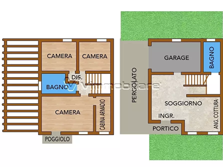 Immagine 11 di Casa bifamiliare in vendita  in via degli alpini sn a Albettone