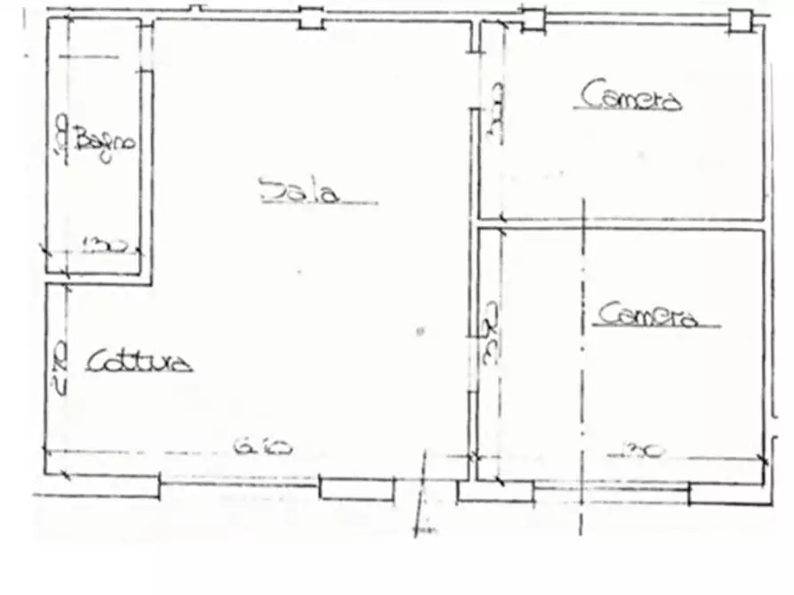 Immagine 2 di Trilocale in vendita  in Via Case Sparse 4 a Diano Castello