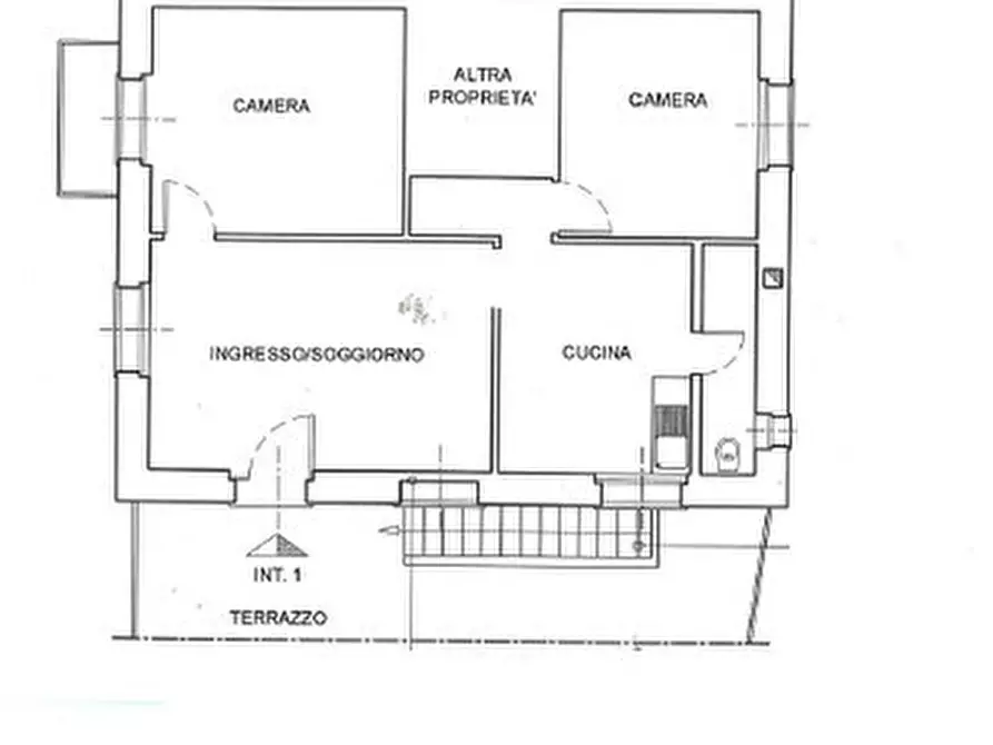 Immagine 2 di Quadrilocale in vendita  in Via Campomorone 50 a Genova