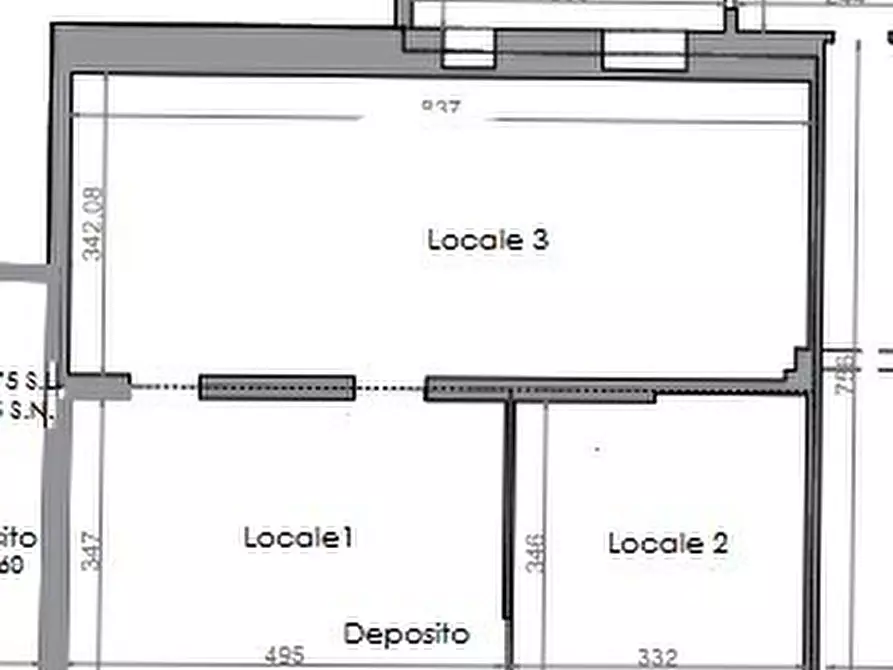 Immagine 2 di Magazzino in vendita  in Via Dogali 71 a Santa Margherita Ligure