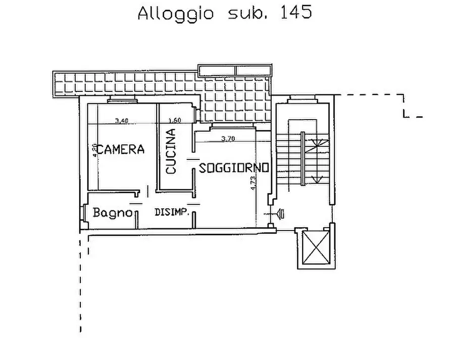 Immagine 2 di Pentalocale in vendita  in Via Beppe Fenoglio 14a a Cuneo