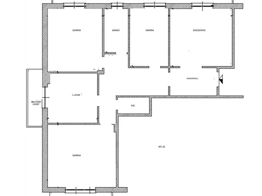 Immagine 2 di Pentalocale in vendita  in Via Negroponte 105 a Genova