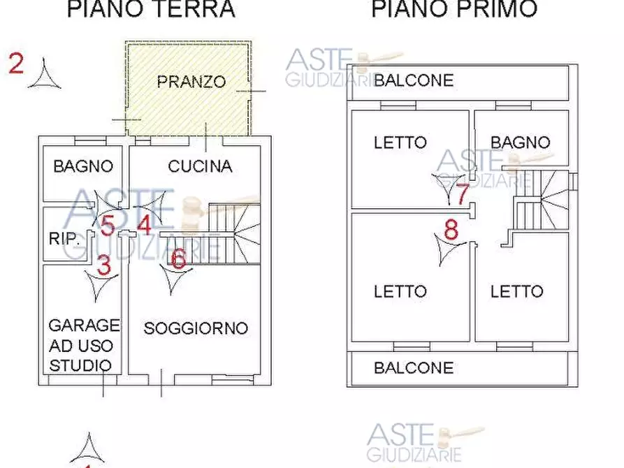 Immagine 5 di Villetta a schiera in vendita  a Ravenna