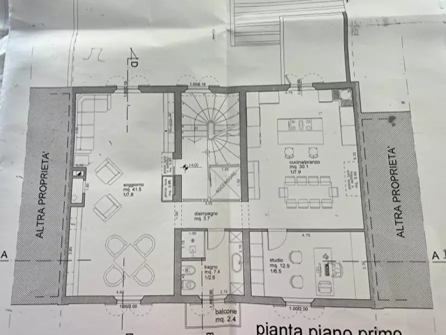 Immagine 5 di Terratetto in vendita  a Cesena