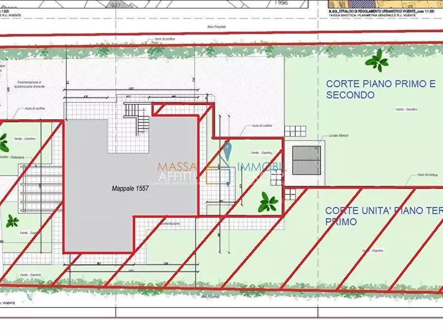 Immagine 20 di Porzione di casa in vendita  in Viale Marina 114 a Montignoso