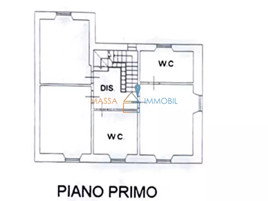 Immagine 58 di Villetta a schiera in vendita  in Via Pietro Pellegrini 17 a Massa