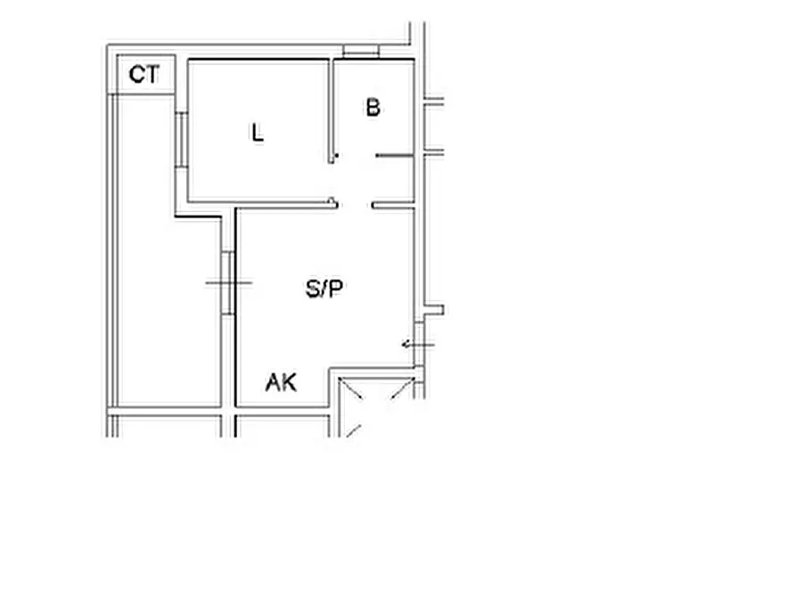 Immagine 25 di Bilocale in vendita  in Via Rocca di Cambio a Roma