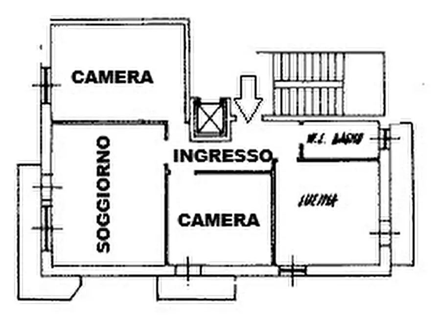 Immagine 32 di Quadrilocale in vendita  a Nole