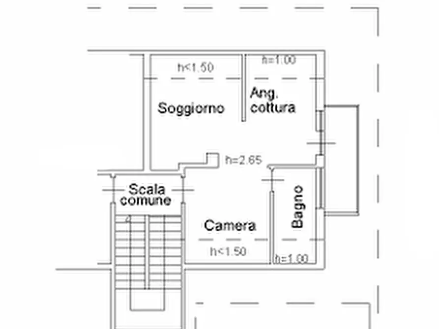 Immagine 27 di Mansarda in vendita  in Via Alcide De Gasperi 56 a Ciriè