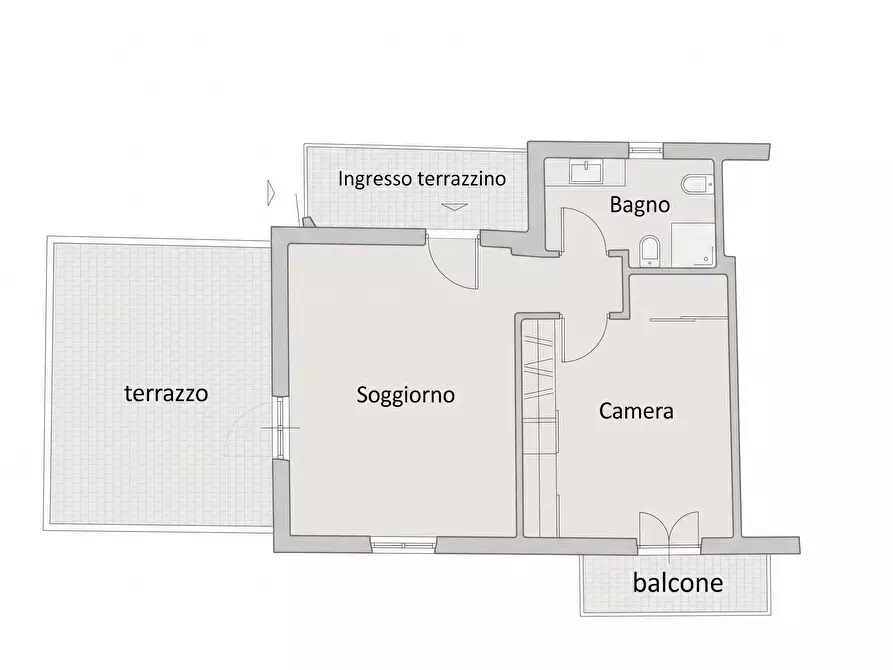 Immagine 46 di Bilocale in vendita  in Via Barilari 7BIS a Magliolo