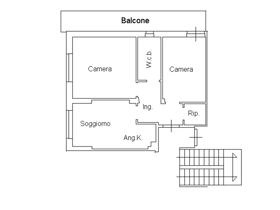 Immagine 30 di Trilocale in vendita  in Via Montevideo 3 a Borghetto Santo Spirito