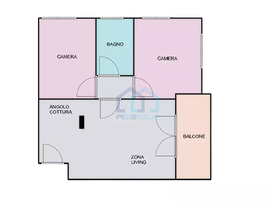 Immagine 14 di Trilocale in vendita  in via corona boreale 54 a Frabosa Sottana