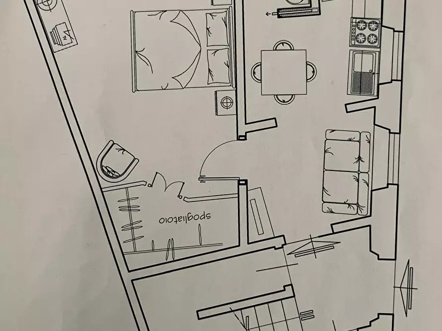 Immagine 12 di Bilocale in vendita  in Via Camillo Barni a Firenze