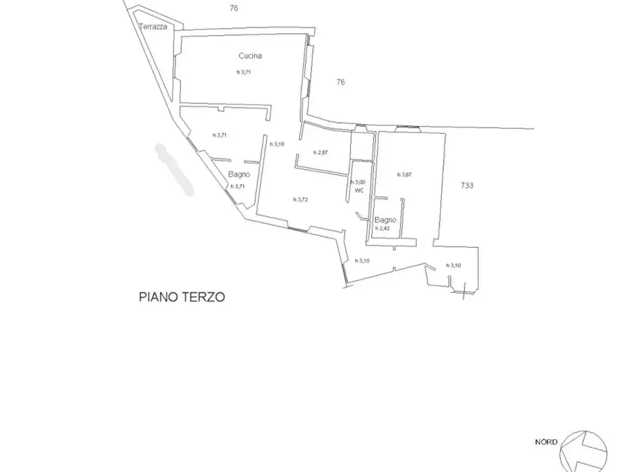 Immagine 27 di Appartamento in vendita  in Via Accursio a Firenze