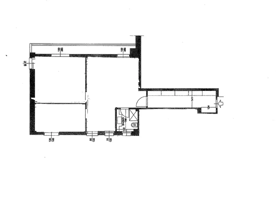Immagine 25 di Trilocale in affitto  in Via Cristoforo Landino 29 a Firenze