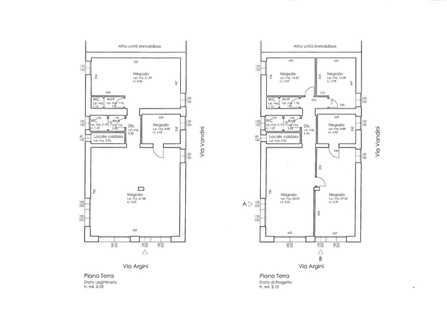 Immagine 36 di Locale commerciale in vendita  in Via Argini 2 a Ravarino