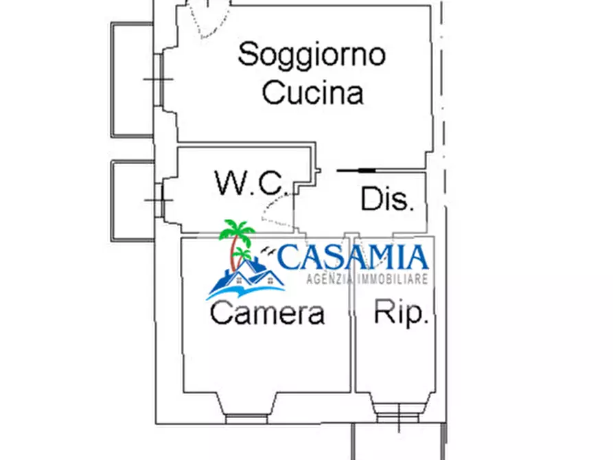 Immagine 9 di Trilocale in vendita  a San Benedetto Del Tronto