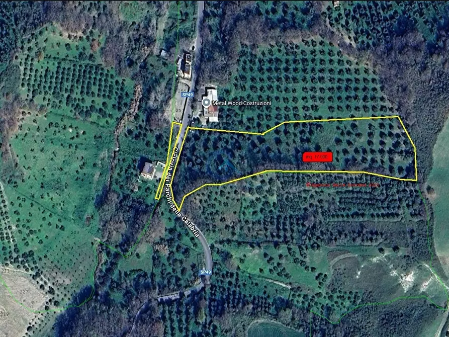 Immagine 6 di Terreno agricolo in vendita  a Caraffa Di Catanzaro