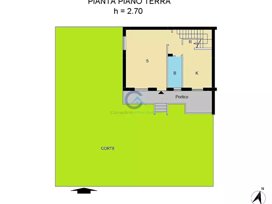 Immagine 27 di Casa bifamiliare in vendita  in Via Martiri di Nassirya 17 a San Floro