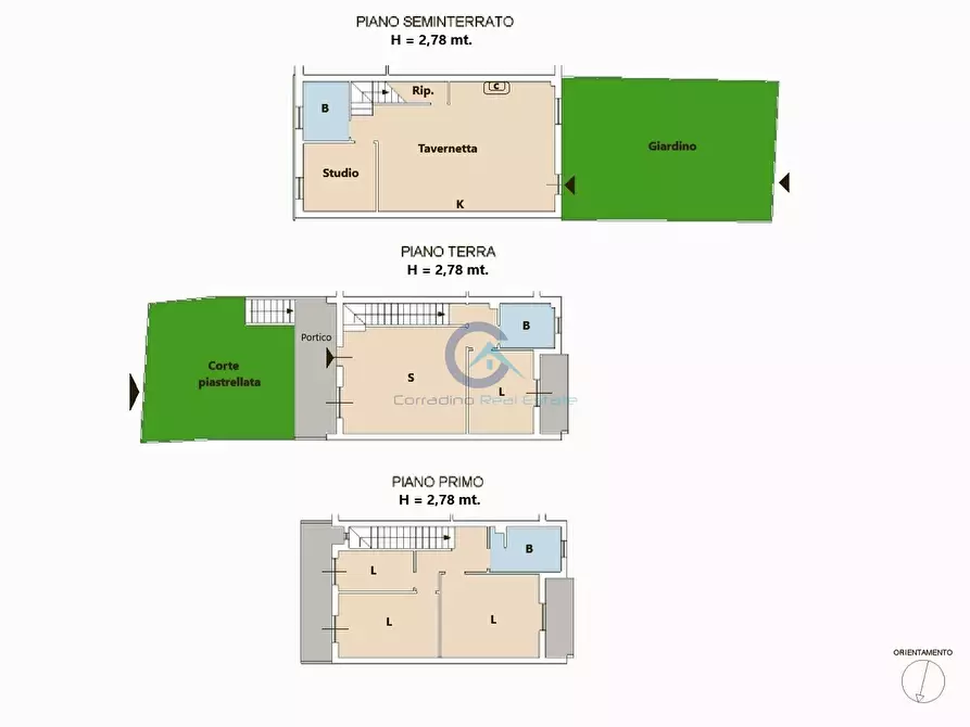 Immagine 22 di Casa trifamiliare in vendita  a Catanzaro