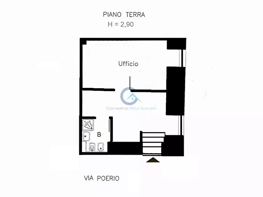 Immagine 13 di Ufficio in vendita  in Via Giuseppe Poerio 30 a Catanzaro