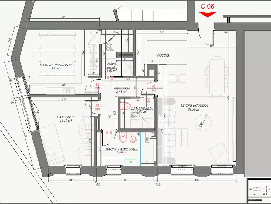 Immagine 14 di Trilocale in vendita  in Via Antonio Callegari a Brescia