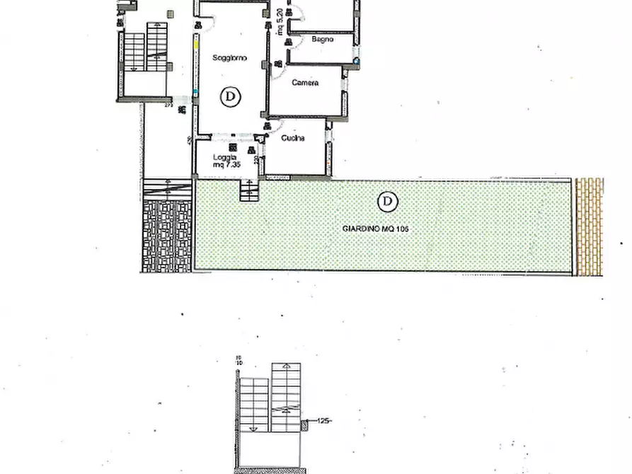 Immagine 16 di Quadrilocale in vendita  in VIA DON DAVIDE PINARDIN a Castel Mella