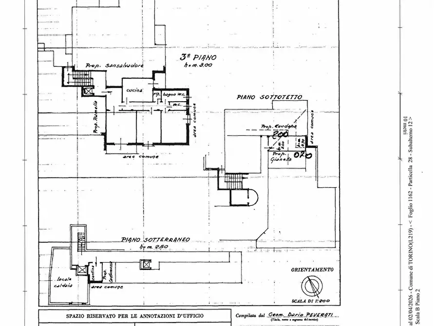 Immagine 35 di Quadrilocale in vendita  in Via Giovanni Servais 178 a Torino