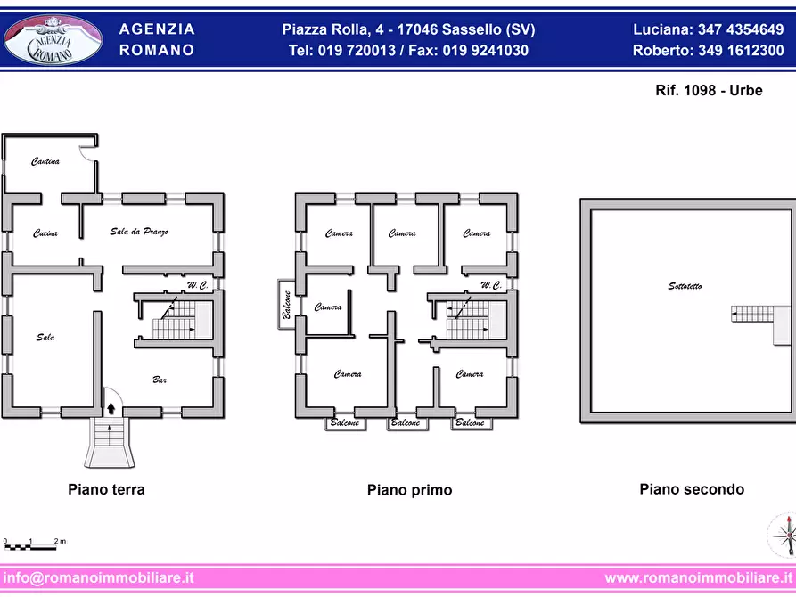 Immagine 3 di Villa in vendita  in Via Vassuria 58 a Urbe