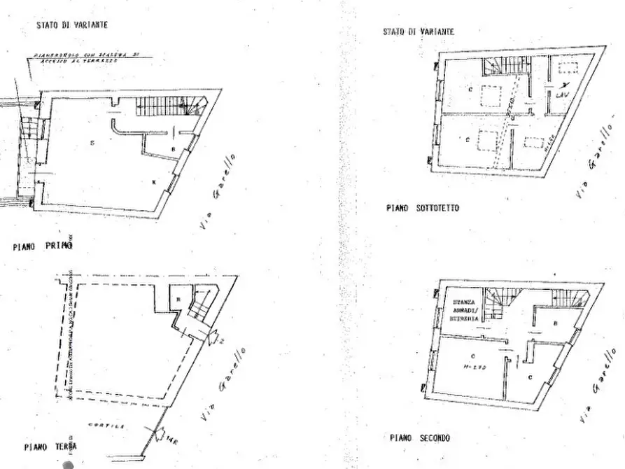 Immagine 2 di Casa indipendente in vendita  in Via Garello 2 a Genova
