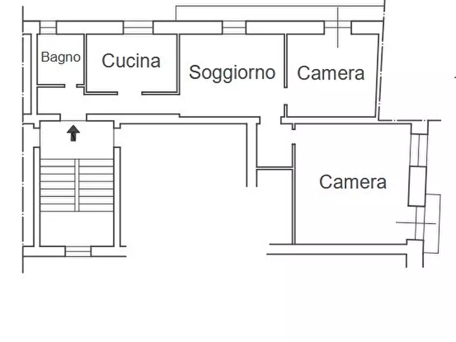 Immagine 2 di Pentalocale in vendita  in Via Zenone 11 a Tortona