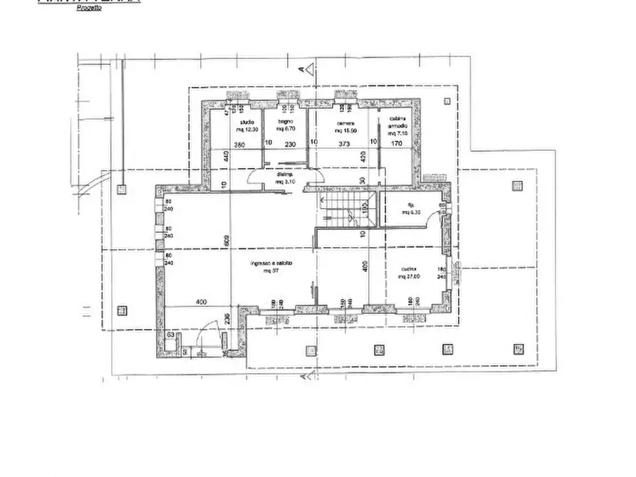 Immagine 2 di Villa in vendita  in Via Kennedy snc a Quargnento