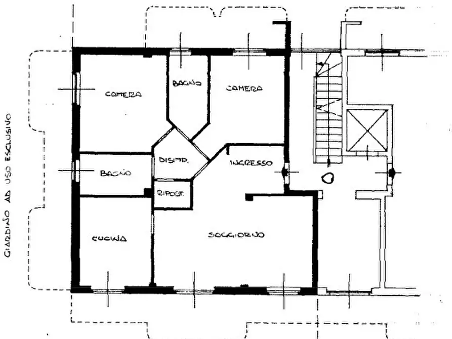 Immagine 2 di Pentalocale in vendita  in Via Circonvallazione Ovest 55 a Valenza