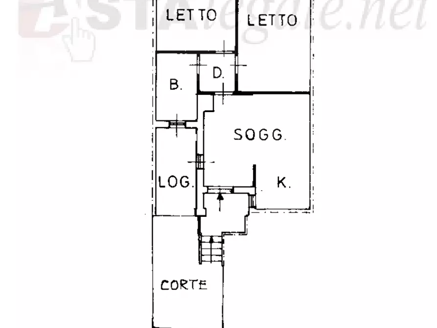Immagine 5 di Trilocale in vendita  a Ravenna