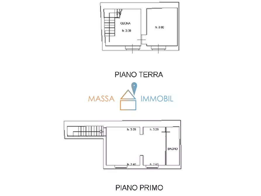 Immagine 26 di Trilocale in vendita  in Via San Sebastiano 4 a Massa