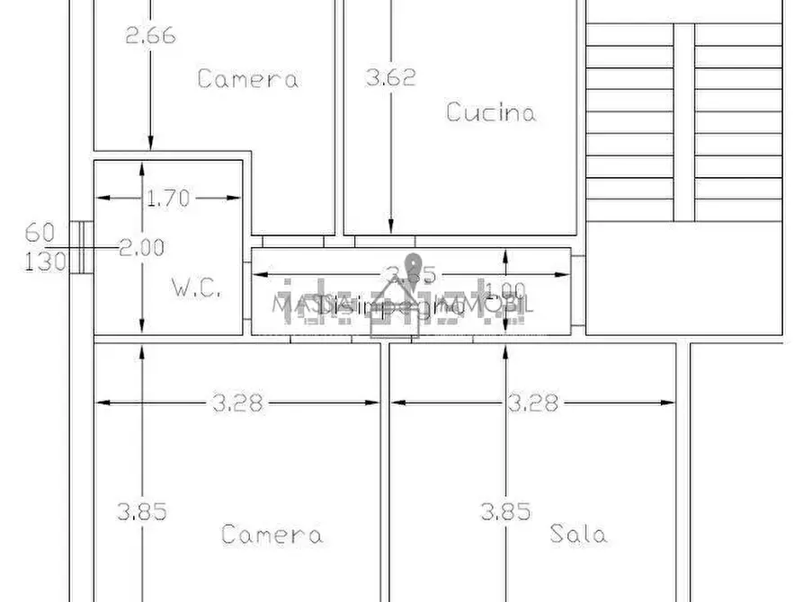 Immagine 25 di Porzione di casa in vendita  in Via dei Lecci 3 a Massa