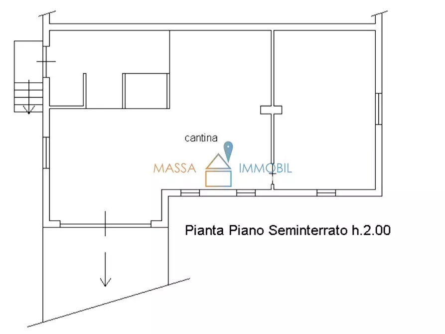 Immagine 63 di Villetta a schiera in vendita  in Via Puliche 308 a Massa