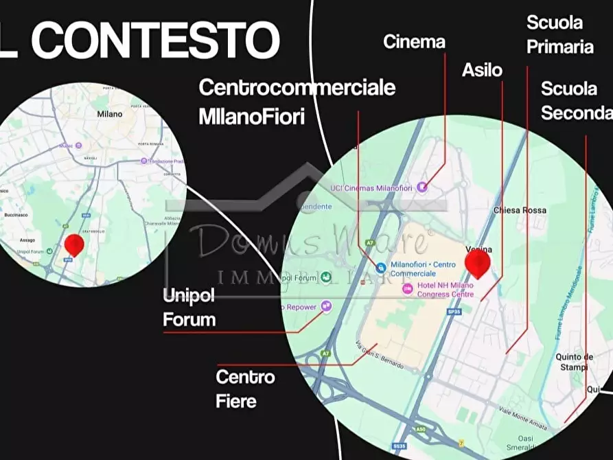 Immagine 2 di Casa indipendente in vendita  in Via Rozzano 1 a Assago