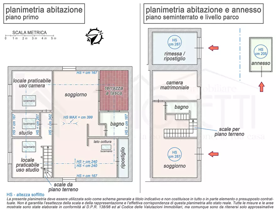 Immagine 108 di Villa in vendita  in Via Parrana San Martino a Collesalvetti