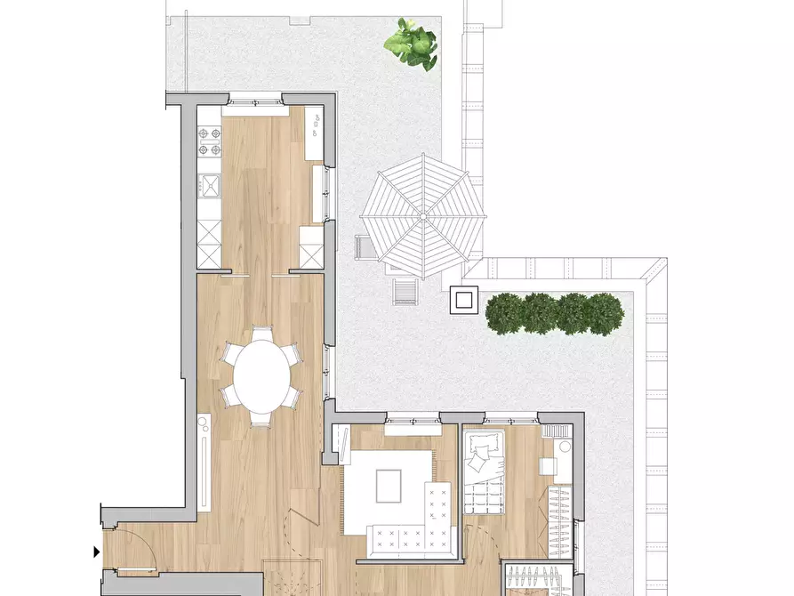 Immagine 5 di Attico in vendita  a Genova