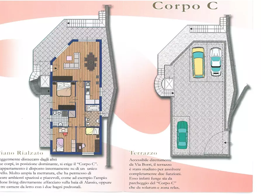 Immagine 14 di Villa in vendita  in Strada Panoramica San Bernardo 116-118 a Alassio