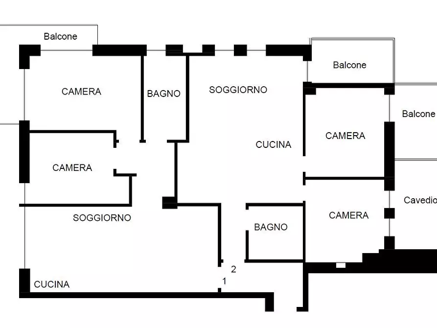 Immagine 24 di Pentalocale in vendita  in Via Don Aurelio Piccagli 12 a Alassio