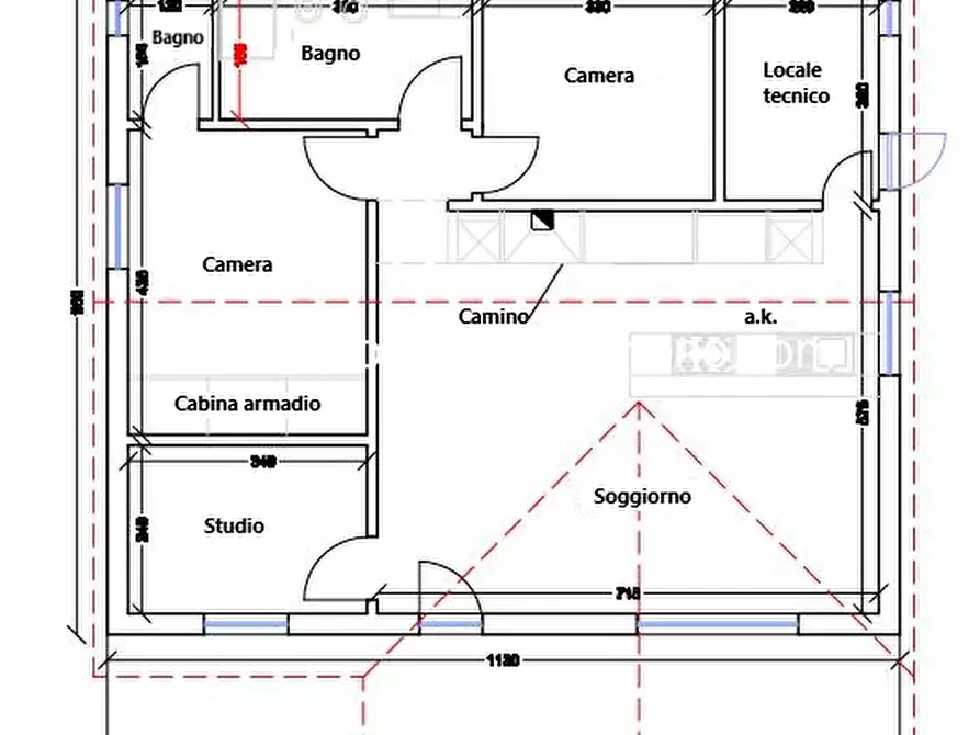 Immagine 26 di Pentalocale in vendita  in Località Gosparini a Tuoro Sul Trasimeno