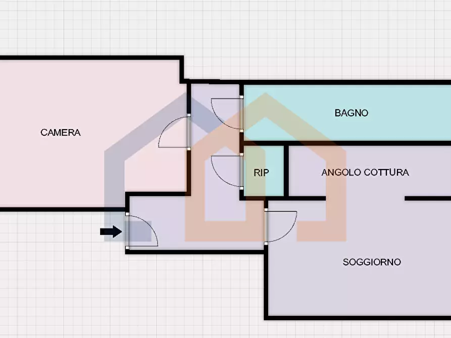 Immagine 19 di Trilocale in vendita  in Piazzale Piemonte 9 a Albissola Marina