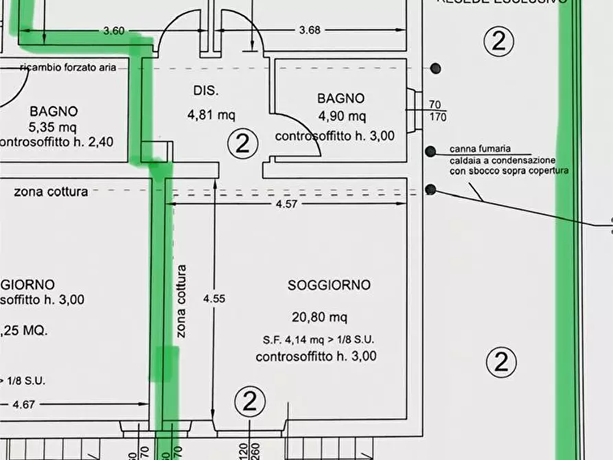 Immagine 17 di Trilocale in vendita  in Viuzzo delle Calvane a Firenze