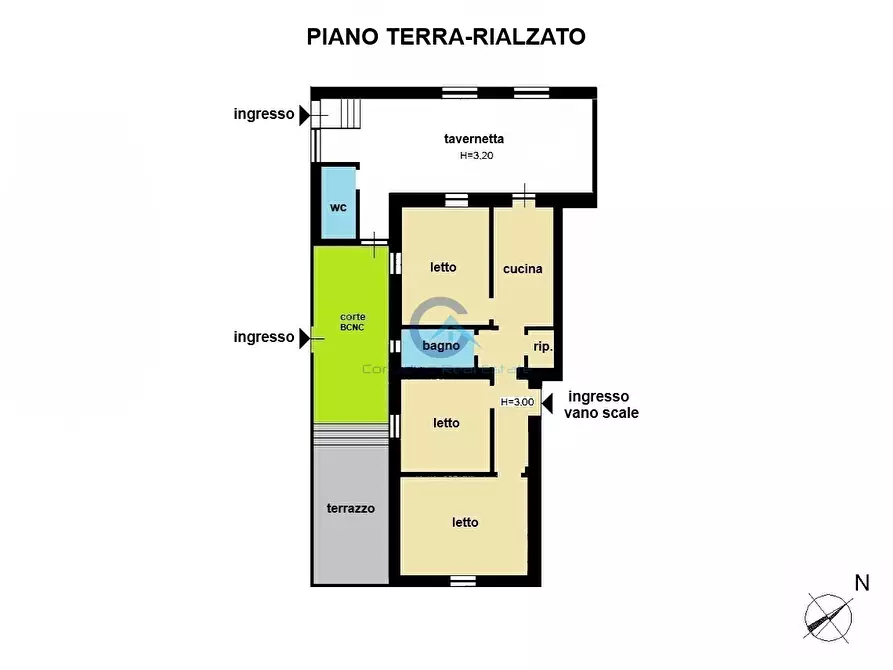 Immagine 13 di Quadrilocale in vendita  in Via Civitavecchia 10 a Catanzaro