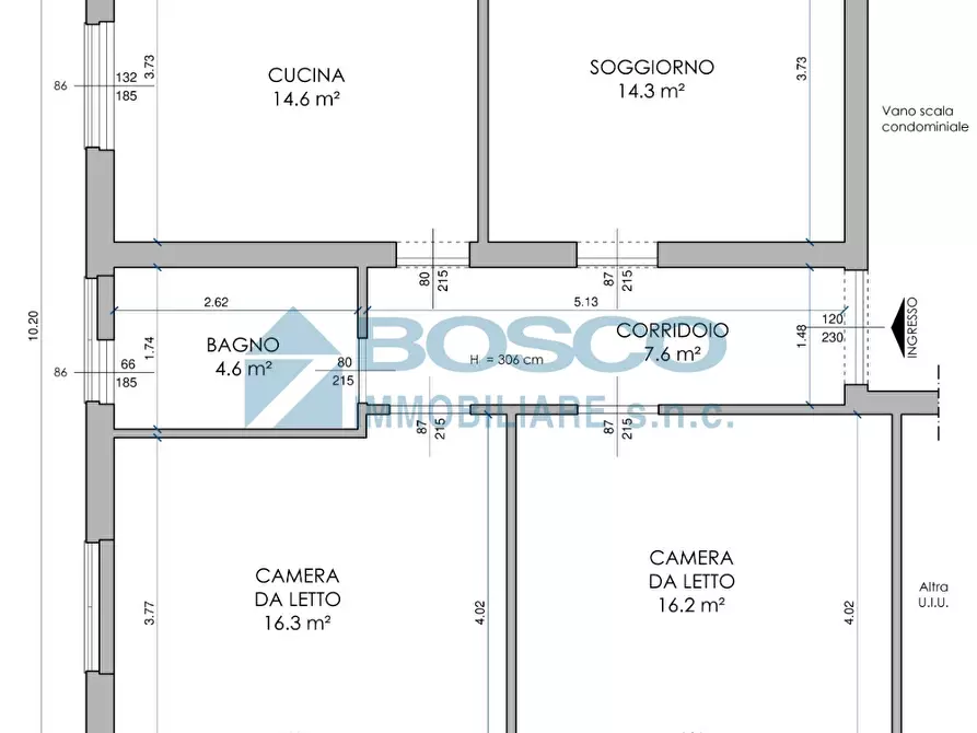 Immagine 20 di Quadrilocale in vendita  in Via Sarzana 58 a La Spezia