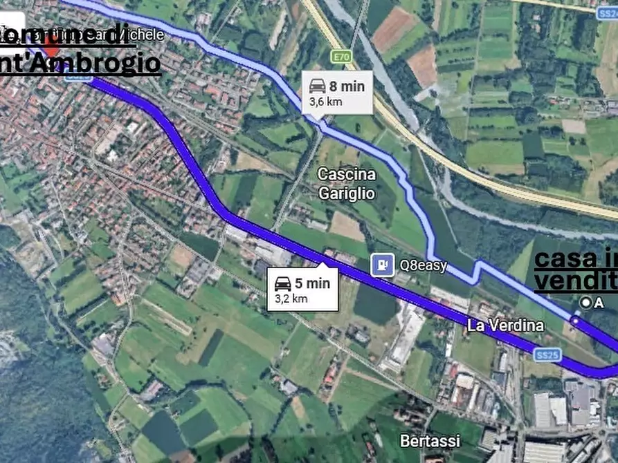 Immagine 23 di Casa indipendente in vendita  in Via Moncenisio 4 a Sant'ambrogio Di Torino