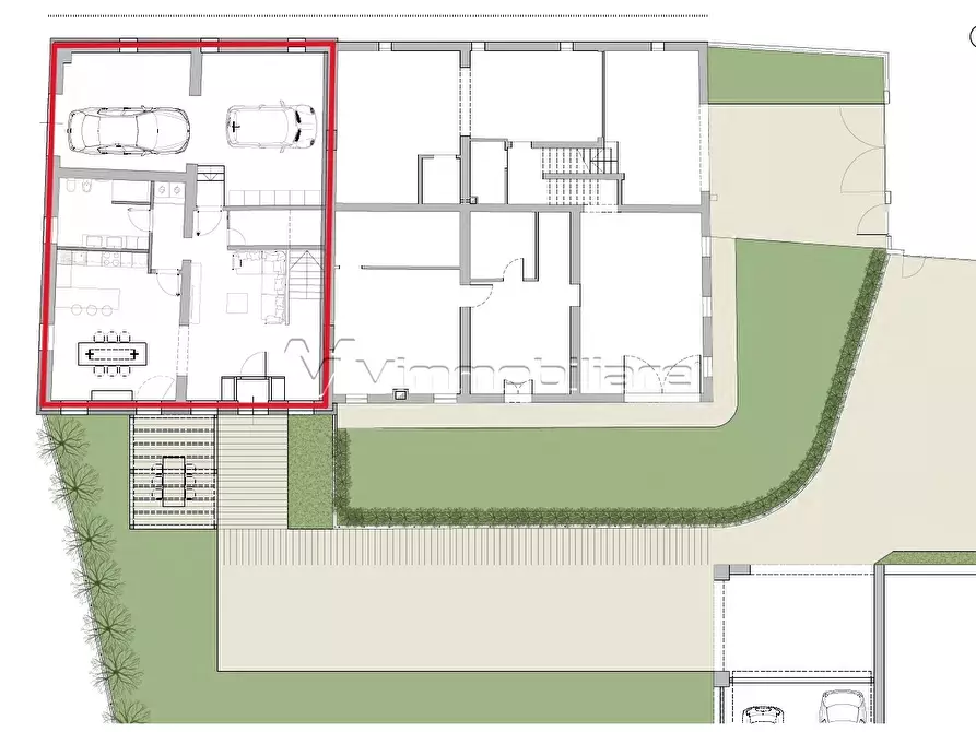 Immagine 3 di Porzione di casa in vendita  in Via Paluselli 9 a Agugliaro