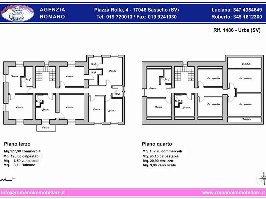 Immagine 22 di Palazzo in vendita  in Via Stefano Ramorino 14 a Urbe